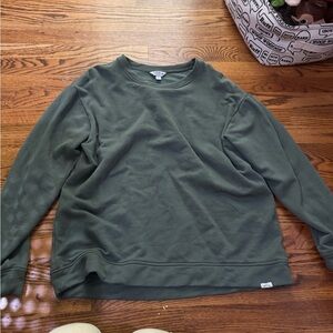 Orvis Forest Green Crewneck Sweater